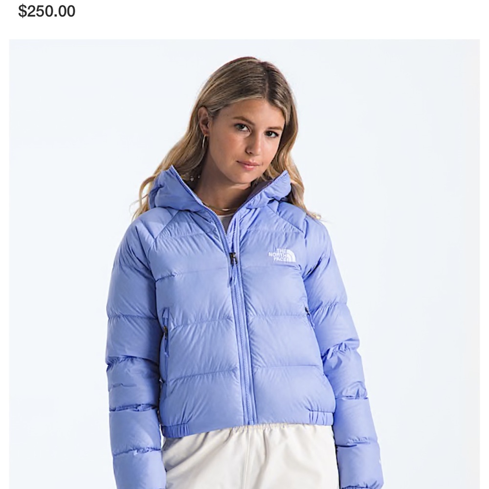 The North Face Women's Light Fawn Grey Puffer Jacket